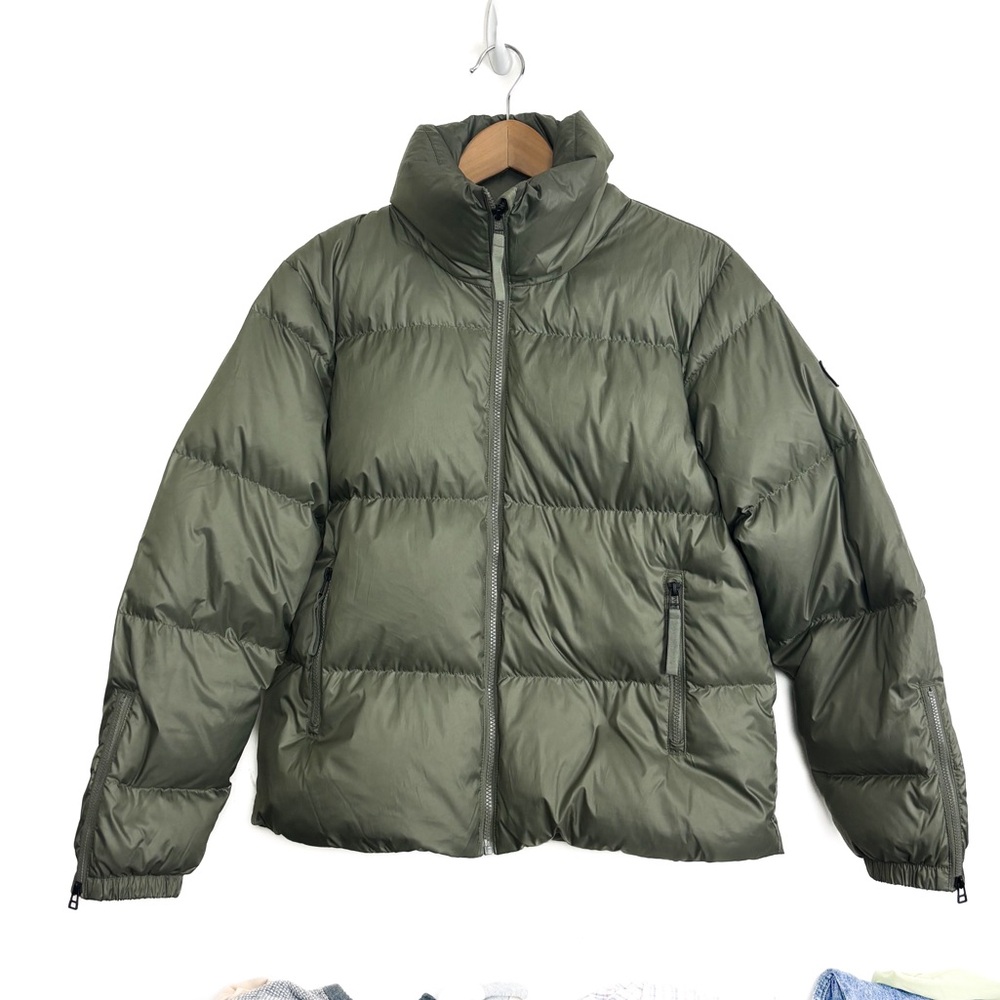 Vuori Jacket Women’s Large Green Hillside Down Puffer Performance Insulated
